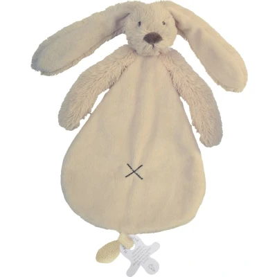 Afbeelding van Happy Horse Knuffeldoekje Rabbit Richie Beige