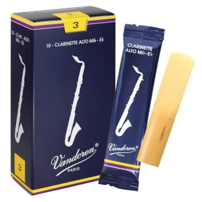 Afbeelding van Vandoren Alt Klarinet Rieten Traditional 3.0 10 Stuks Verpakking