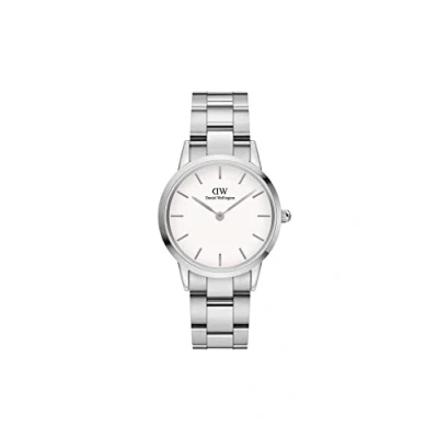 Afbeelding van Daniel Wellington Iconic LINK 28mm Horloge silvercoloured, Maat: 32, Silver coloured