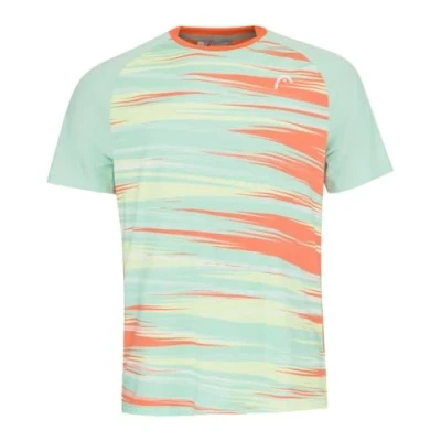 Afbeelding van Head Topspin Tshirt print, Heren, Maat: Medium, Pastell green