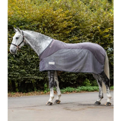 Afbeelding van Waldhausen COMFORT fleece vliegendeken 185 Grijs