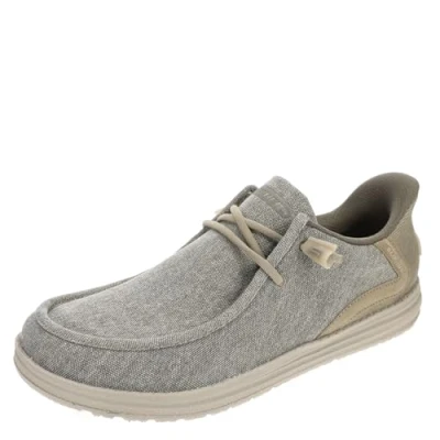Afbeelding van Skechers Slip Ins: Melson Coronado, Mannen, Beige, Sneakers, maat: 44