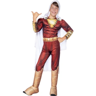 Afbeelding van FUNIDELIA Shazam kostuum voor Jongens Maat: 122 134 cm Rood