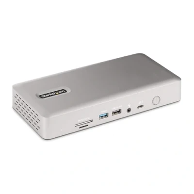 Afbeelding van StarTech.com Thunderbolt 4 dockingstation voor meerdere schermen, Quad/Triple/Dual Display, 2 x HDMI/DP, 7 USB hub, 2,5 GbE, 98 W