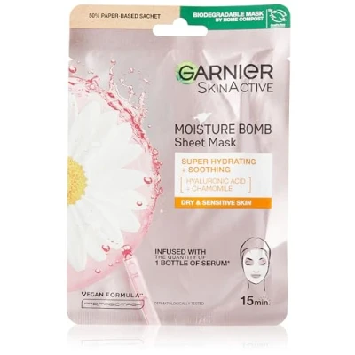 Afbeelding van Garnier, Moisture Bomb hydraterende gezichtsverzorging, groene thee