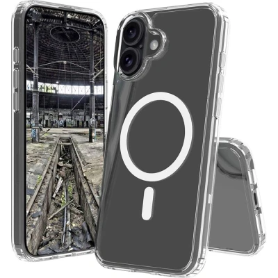 Afbeelding van JT Berlin BackCase Pankow Clear Backcover Apple iPhone 16 Transparant MagSafe compatible