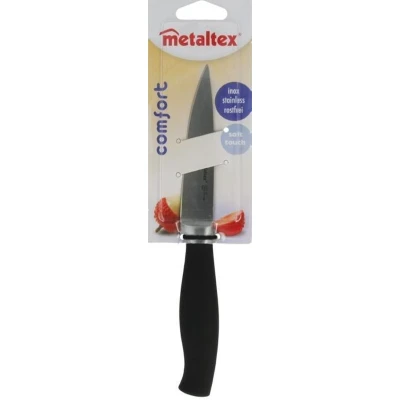 Afbeelding van Metaltex Comfort Keukenmes 20 Cm Zwart/Rvs