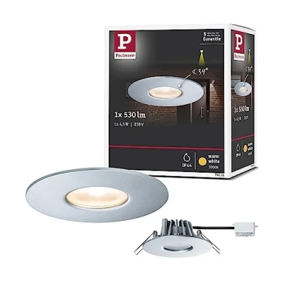 Afbeelding van Paulmann Buiten Inbouwlamp EBL IP44 Zilver