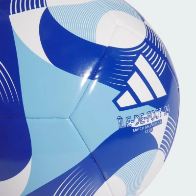 Afbeelding van adidas Performance ÎLEDEFOOT 24 CLUB BALL Voetbal, Maat: 3, White/clear sky/team royal blue