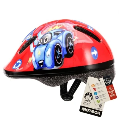 Afbeelding van Meteor Fietshelm MV6 2 S 48 52 cm Auto