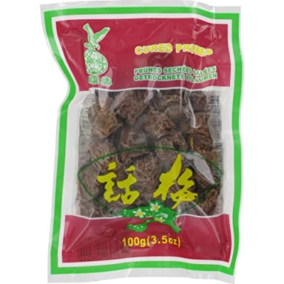 Afbeelding van EAGLOBE Gedroogde witte pruimen, (1 x 100 g)