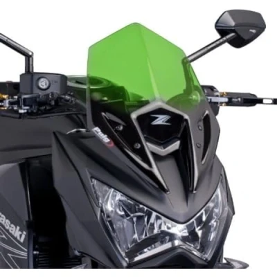Afbeelding van PUIG Carenabris New Generation Sport Windscherm Kawasaki Z 800/Z800E Green