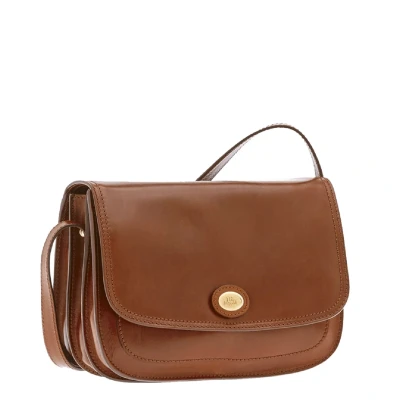 Afbeelding van The Bridge Story Donna Crossbody brown II Damestas