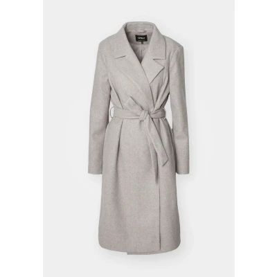 Afbeelding van ONLY Onlalvilda LIFE WRAP Mantel, Dames, Maat: Small, Simply taupe