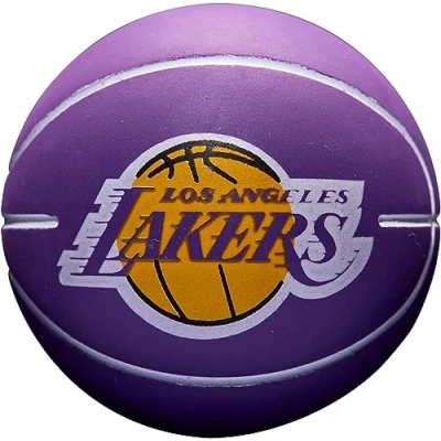 Afbeelding van Wilson Mini Dribble Basketbal LA LAKERS 6cm