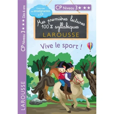 Image de Premières lectures syllabiques CP Niveau 3 Vive le sport !