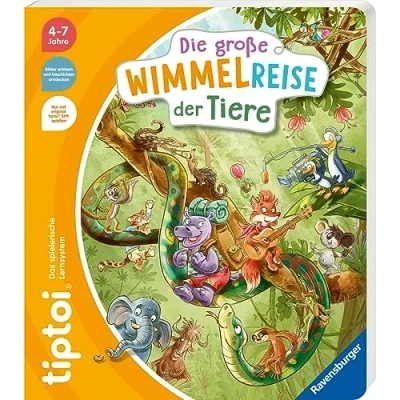 Afbeelding van tiptoi® Die große Wimmelreise der Tiere
