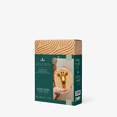 Afbeelding van DMC Punchpakket Giraffe 15.7 cm