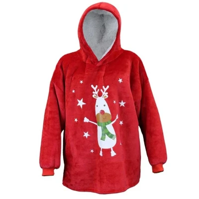 Afbeelding van Unique Living Oversized Xmas Hoodie 70x50x87cm Dessin 7