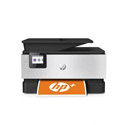 Image de Imprimante multifonction Tout en un HP OfficeJet Pro 9019e Blanc et gris Eligible à instant ink