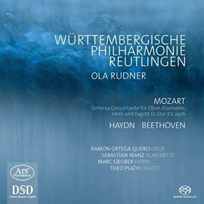 Afbeelding van Mozart: Sinfonia Concertante, KV 297b; Haydn; Beethoven