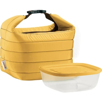 Afbeelding van Guzzini Small Thermal Bag W/airtight Container Handy Ochre