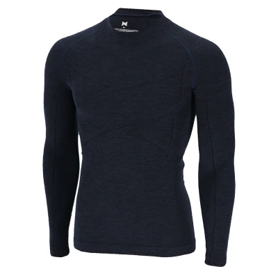 Afbeelding van Xtreme Thermoshirt Heren Merino Wol Navy Melange m