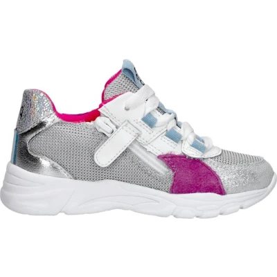 Afbeelding van Keq Babyschoenen voor kinderen, Maat: 23, Zilver Leer/ synthetisch