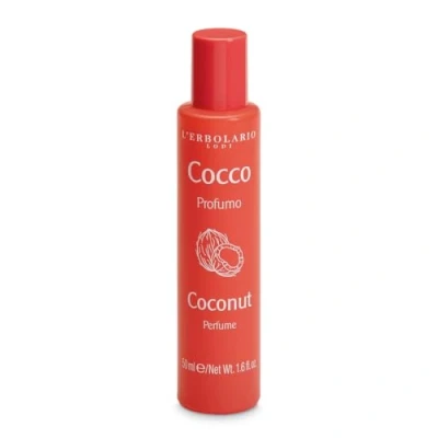 Afbeelding van L&#039;Erbolario Cocco Eau de parfum uniseks geschikt als herenparfum en damesgeur bloemige vanillegeur gemaakt in Italië 1 fles van 50 ml