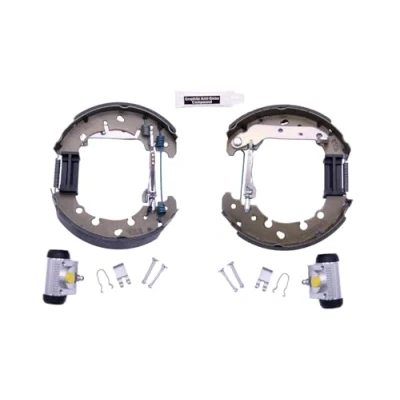 Afbeelding van HELLA Shoe Kit Pro 8DB 355 004 841 Remschijf, trommelrem Met wielremcilinder, stel element FORD: FIESTA 5, 6