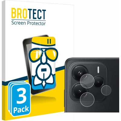 Afbeelding van BROTECT Screenprotector voor Xiaomi Redmi Note 14 (ALLEEN Camera Lens) Folie Beschermfolie Beschermglas transparant (3 Stuks)