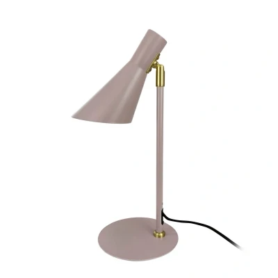 Afbeelding van Dyberg Larsen tafellamp DL12, beige, hoogte 39,5 cm, metaal