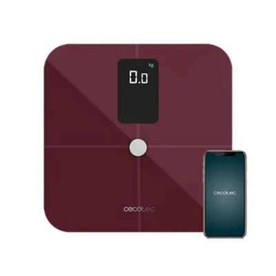 Image de Balance Numérique de Salle Bain Cecotec Surface Precision 10400 Smart Healthy Vision Bordeaux