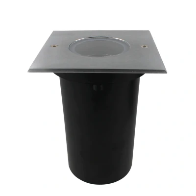 Afbeelding van Yphix Grondspot Led Voor Buiten (ip67) Alexis Gu10 Rvs Vierkant LEDdirect.nl