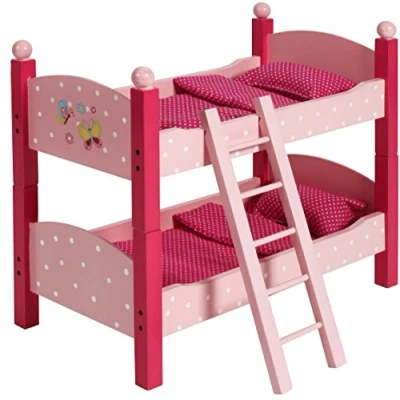 Afbeelding van Poppen stapelbed Papilio Pink
