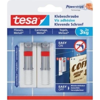 Afbeelding van Klevende schroef Tesa tegels en metaal verstelbaar 3kg