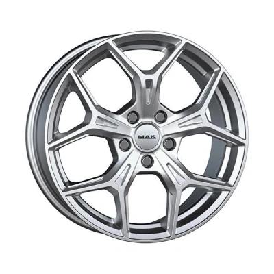 Afbeelding van MAK 4 gat 17duim 108mm lichtmetalen Velg epica Antraciet F6570PITM32EG1X 6.5duim 32mm 65.1mm