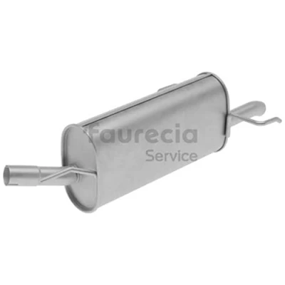 Afbeelding van Faurecia FS40415 Einddemper OPEL: Astra G CC