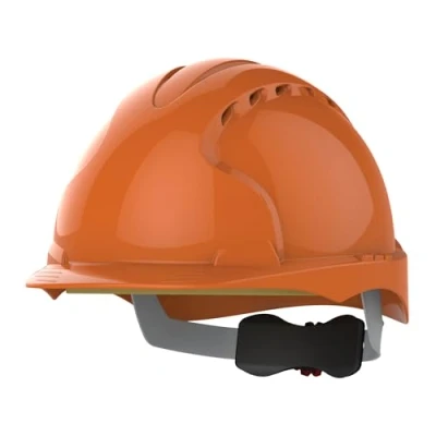 Afbeelding van JSP EVO 3 Revolution veiligheidshelm met draaiknop oranje geventileerd AJF170 000 800