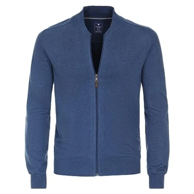 Afbeelding van Redmond Regular FIT Vest, Heren, Maat: Medium, Blau