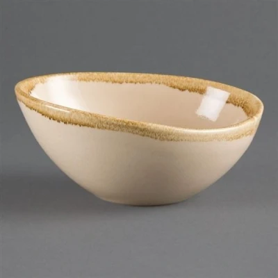 Image de Bol Couleur Sable Kiln 165mm Lot par 6 Olympia Porcelaine