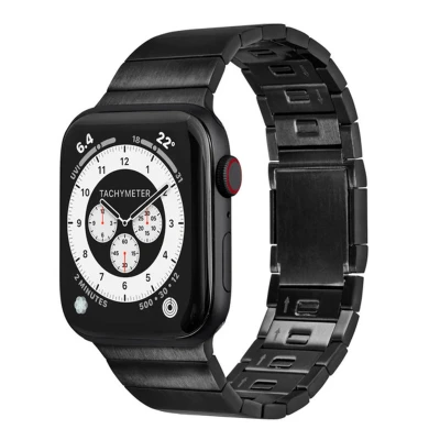 Afbeelding van LAUT LINKS 2.0 Stainless Steel Apple Watch 42mm / 44mm 45mm 49mm black LAWLL2BK