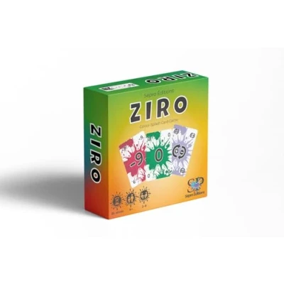 Afbeelding van Sépro Éditions Ziro Jeu de cartes rapide pour la famille et les amis voyage amusant à partir 8 ans société compact déplacements jeux adultes