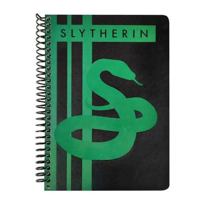 Afbeelding van Wizarding World Harry Potter A5 Spiraal Notitieboek Zwadderich