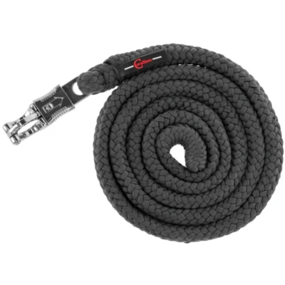Afbeelding van Covalliero Halstertouw ClassicSoft met Musketonhaak Stone