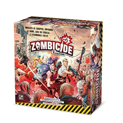 Afbeelding van Asmodee, Zombicide, tweede editie, samenwerkend bordspel, 1 6 spelers, 14+ jaar, editie in het Italiaans