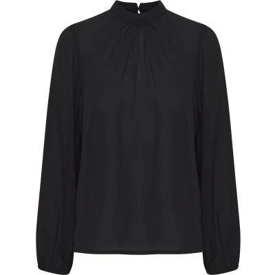 Afbeelding van ICHI Cellani Blouse, Dames, Maat: 34, Black