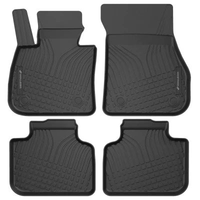 Afbeelding van WALSER 100075 Vloermatset TPE (thermoplastische elastomeer) zwart BMW: X1