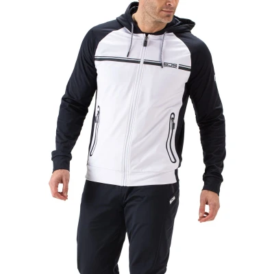 Afbeelding van Anzel Trainingsjack Heren Real White 100 XXL Tennis Jack
