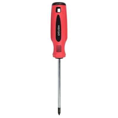 Afbeelding van Benson Schroevendraaier Pozi PZ1 x 100 mm Rood